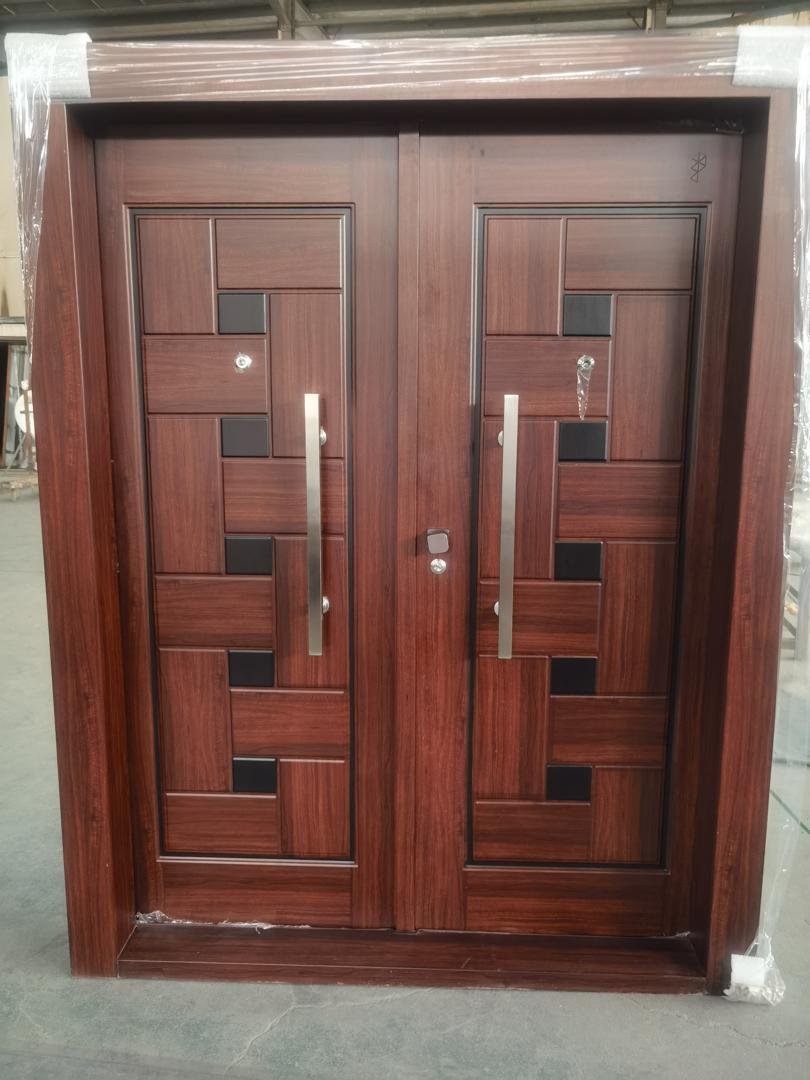Wood Finished Steel Doors